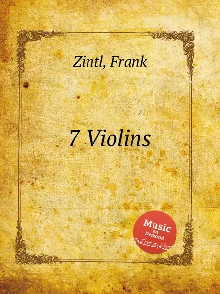 Обложка книги 7 Violins, F. Zintl