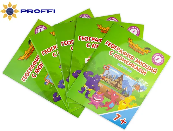 Обложка книги География эмоций с Монсиками. Малайзия; США; Япония; Италия; Норвегия (комплект из 5 книг), В. А. Шиманская,О. Я. Огородник