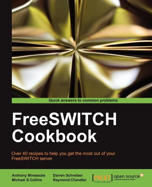 Обложка книги Freeswitch Cookbook, Anthony Minessale