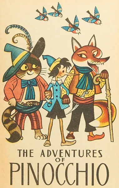 Обложка книги The Adventures of Pinocchio / Приключения Пиноккио, Карло Коллоди