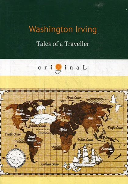 Обложка книги Tales of a Traveller, W. Irving