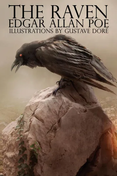 Обложка книги The Raven, EDGAR ALLAN POE