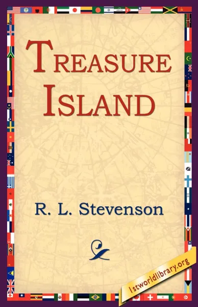 Обложка книги Treasure Island, R. L. Stevenson