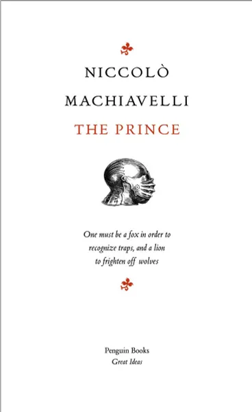 Обложка книги The Prince, Макиавелли Никколо