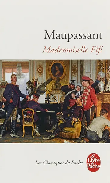 Обложка книги Mademoiselle Fifi, Maupassant
