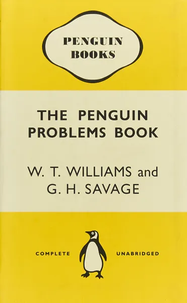 Обложка книги The Penguin Problems Book: Notebook, W.T. Williams and G.H. Savage