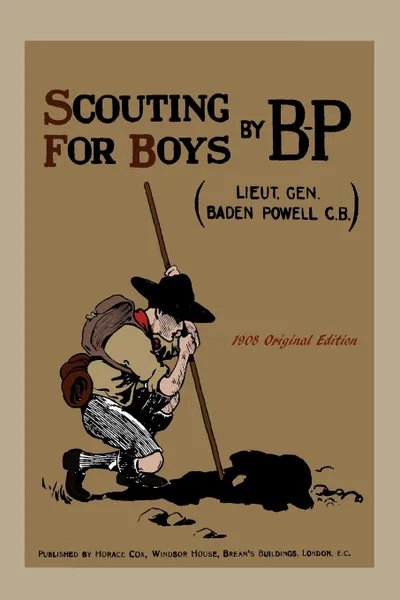 Обложка книги Scouting  For  Boys, Robert Baden-Powell