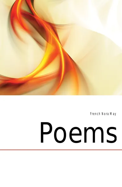 Обложка книги Poems, French Nora May