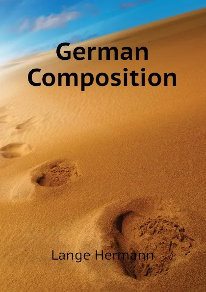 Обложка книги German Composition, Lange Hermann