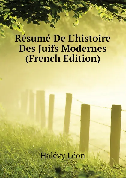 Обложка книги Resume De Lhistoire Des Juifs Modernes (French Edition), Halévy Léon