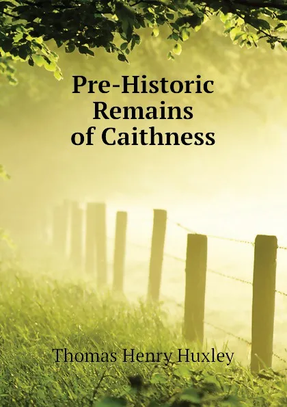 Обложка книги Pre-Historic Remains of Caithness, Thomas Henry Huxley