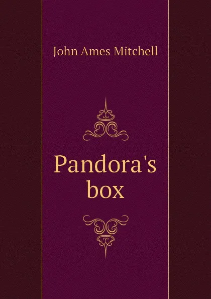 Обложка книги Pandora.s box, Mitchell John Ames