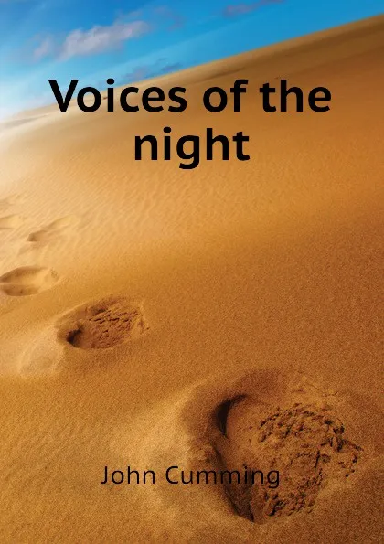 Обложка книги Voices of the night, John Cumming