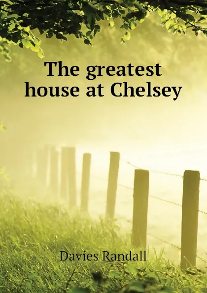 Обложка книги The greatest house at Chelsey, Davies Randall