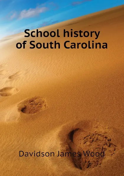 Обложка книги School history of South Carolina, Davidson James Wood