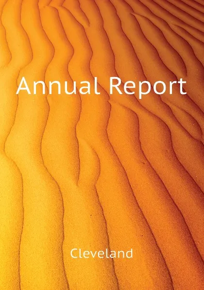 Обложка книги Annual Report, Cleveland