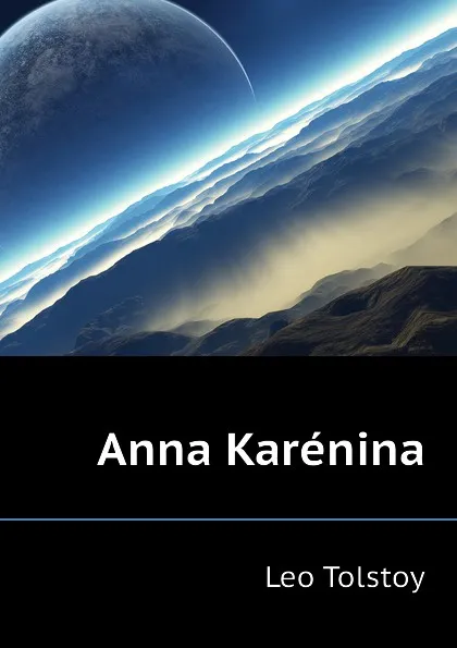 Обложка книги Anna Karenina, Лев Николаевич Толстой