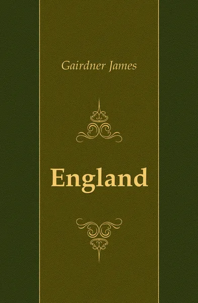 Обложка книги England, Gairdner James