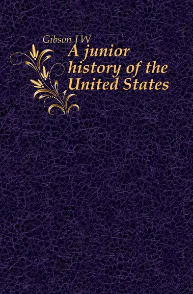 Обложка книги A junior history of the United States, J. W. Gibson