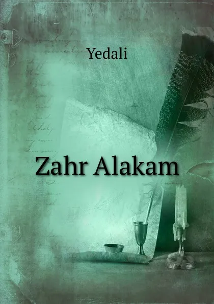 Обложка книги Zahr Alakam, Yedali