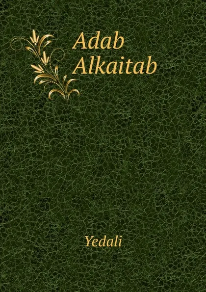 Обложка книги Adab Alkaitab, Yedali