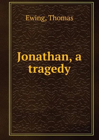 Обложка книги Jonathan, Thomas Ewing