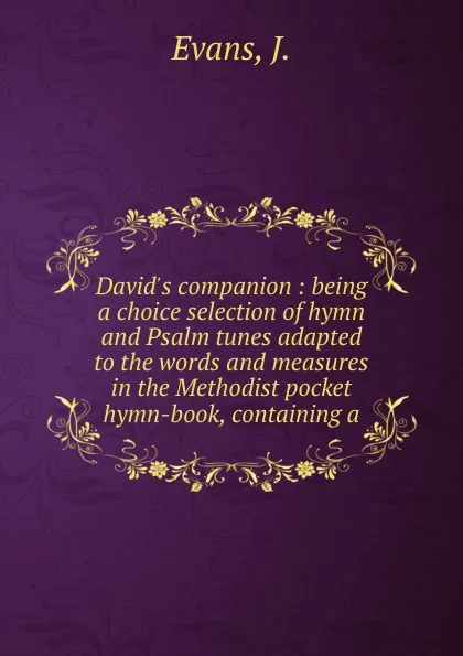 Обложка книги David.s companion, J. Evans