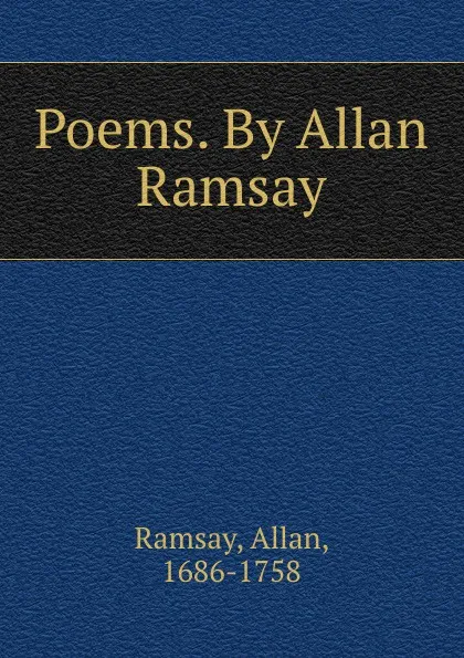 Обложка книги Poems, Allan Ramsay