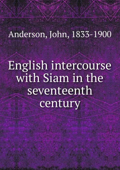 Обложка книги English intercourse, John Anderson