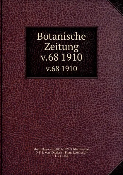 Обложка книги Botanische Zeitung, Hugo von Mohl