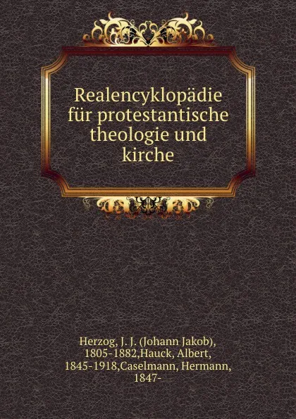 Обложка книги Realencyklopadie fur protestantische Theologie und Kirche. Band 6, Albert Hauck