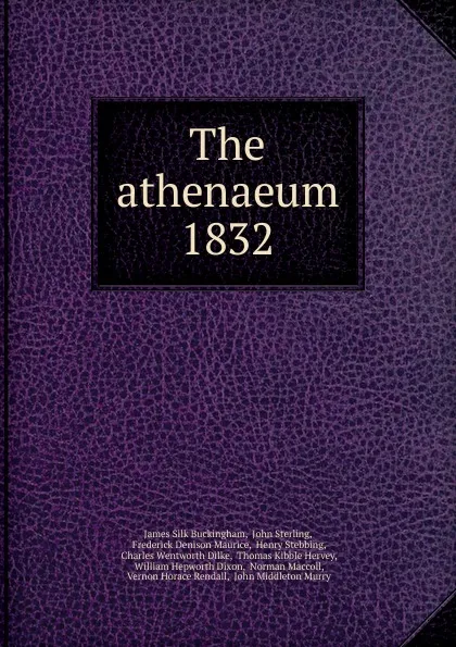 Обложка книги The athenaeum, Buckingham James Silk