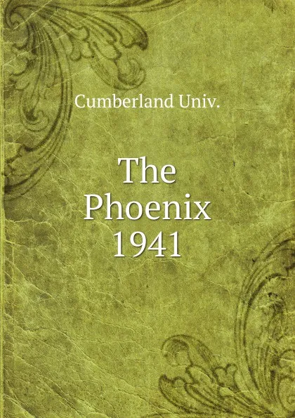 Обложка книги The Phoenix, Cumberland Univ