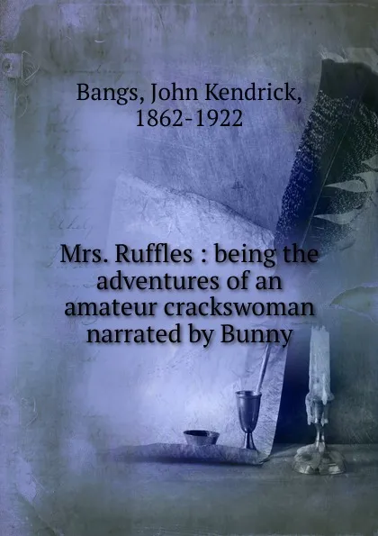 Обложка книги Mrs. Ruffles, Bangs John Kendrick