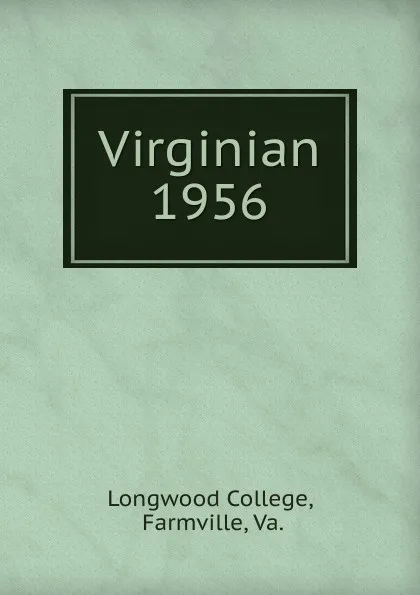 Обложка книги Virginian, Longwood College