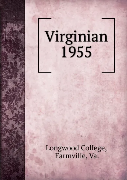 Обложка книги Virginian, Longwood College