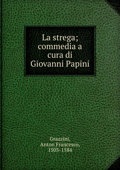 Обложка книги La strega, Anton Francesco Grazzini