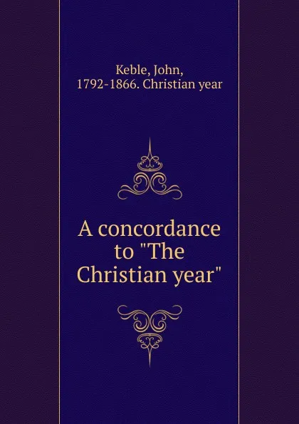 Обложка книги A concordance to 