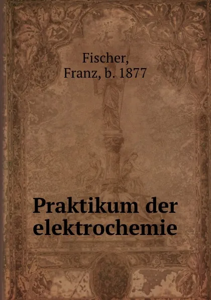 Обложка книги Praktikum der elektrochemie, Franz Fischer