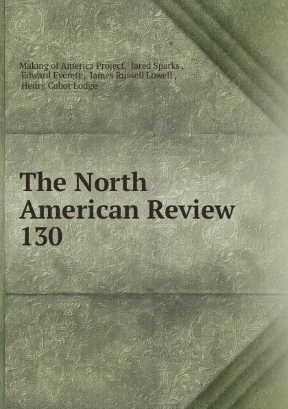 Обложка книги The North American Review, Jared Sparks
