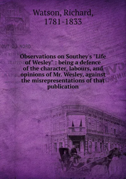 Обложка книги Observations on Southey.s 