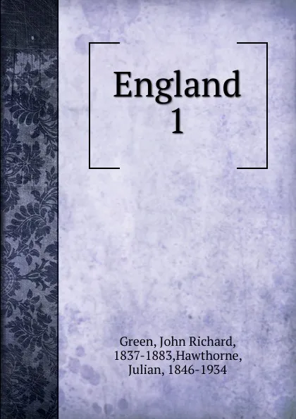 Обложка книги England, John Richard Green