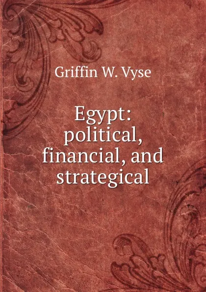 Обложка книги Egypt, Griffin W. Vyse