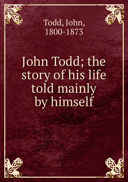 Обложка книги John Todd, John Todd