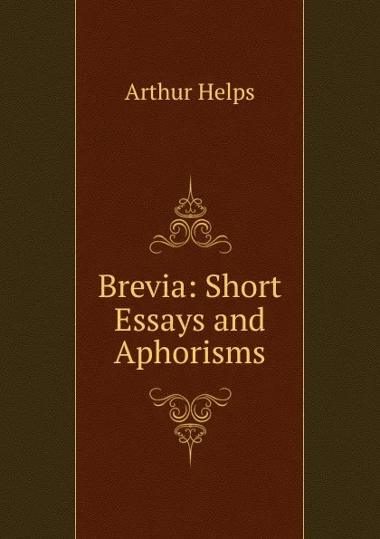 Обложка книги Brevia, Helps Arthur