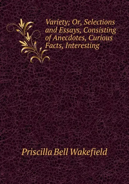 Обложка книги Variety, Priscilla Bell Wakefield