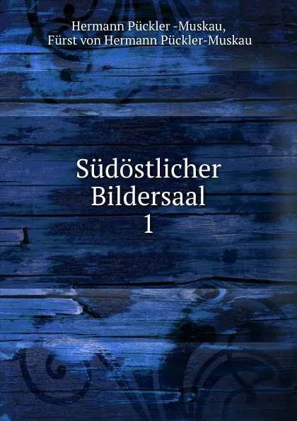 Обложка книги Sudostlicher Bildersaal. 1, Hermann Pückler Muskau