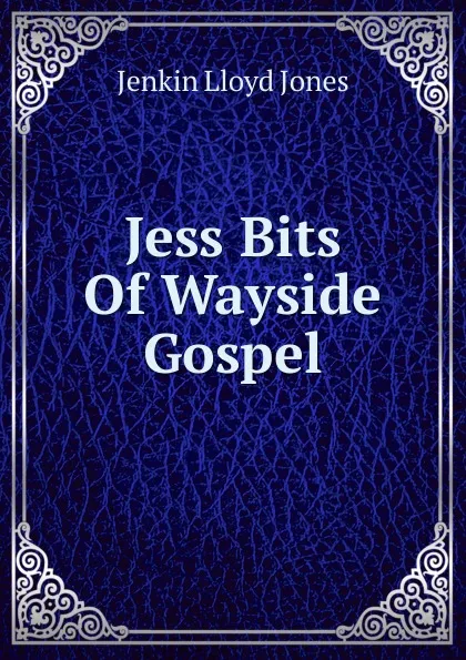 Обложка книги Jess Bits Of Wayside Gospel, Jenkin Lloyd Jones