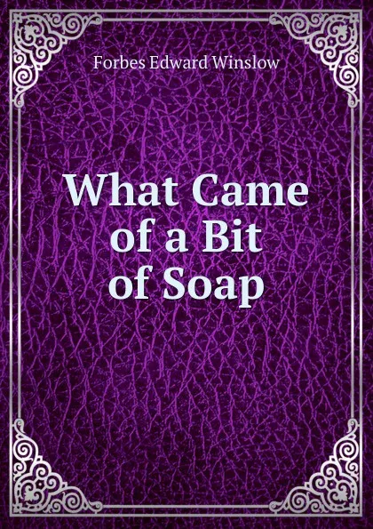 Обложка книги What Came of a Bit of Soap, Forbes Edward Winslow