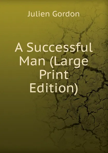 Обложка книги A Successful Man (Large Print Edition), Julien Gordon